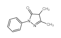 3,4-二甲基-1-苯基-1H-吡唑-5(4h)-酮图片