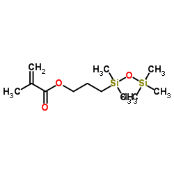 3-(Pentamethyldisiloxanyl)propyl methacrylate Structure