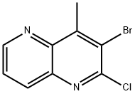 3-Bromo-2-chloro-4-methyl-1,5-naphthyridine Structure