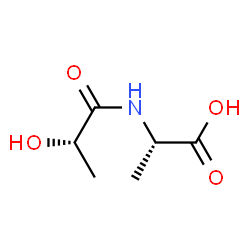 L-Alanine,N-[(2S)-2-hydroxy-1-oxopropyl]-(9CI)结构式