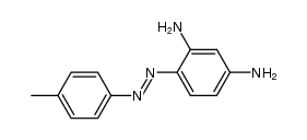 4-p-tolylazo-m-phenylenediamine结构式