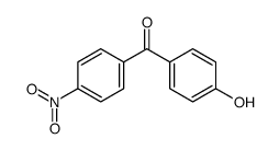 4-hydroxy-4'-nitrobenzophenone结构式