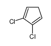 2,3-dichlorocyclopenta-1,3-diene结构式