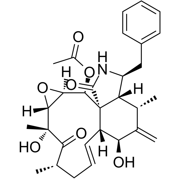 19,20-环氧细胞松弛素D结构式