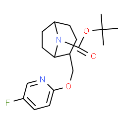 tert-butyl 2-{[(5-fluoropyridin-2-yl)oxy]methyl}-8-azabicyclo[3.2.1]octane-8-carboxylate picture