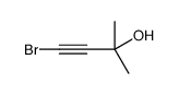 4-bromo-2-methylbut-3-yn-2-ol结构式