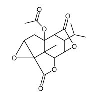 α-Dihydropicrotoxinin acetate Structure