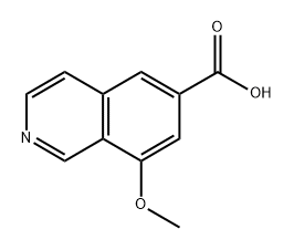 8-甲氧基异喹啉-6-羧酸图片