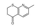 7-甲基-2,3-二氢硫代吡喃并[2,3-b]吡啶-4-酮结构式