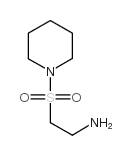 [2-(piperidin-1-ylsulfonyl)ethyl]amine结构式