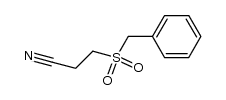 3-phenylmethanesulfonyl-propionitrile Structure