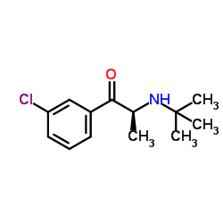 (S)-bupropion结构式