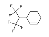 3-(2',2',2'-trifluoro-1'-trifluoromethylethyl)-cyclohex-1-ene结构式