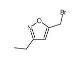 5-(bromomethyl)-3-ethyl-1,2-oxazole Structure