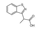 2-benzo[d]isothiazol-3-yl-propionic acid结构式