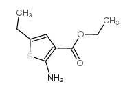 Ethyl 2-amino-5-ethylthiophene-3-carboxylate Structure