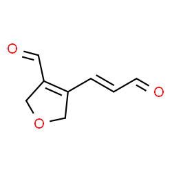 3-Furancarboxaldehyde, 2,5-dihydro-4-[(1E)-3-oxo-1-propenyl]- (9CI)结构式