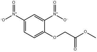 2-(2,4-二硝基苯氧基)乙酸甲酯结构式