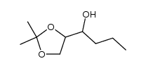 1-(2,2-dimethyl-1,3-dioxolan-4-yl)butan-1-ol Structure