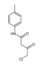 4-chloro-3-oxo-N-(p-tolyl)butyramide Structure