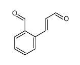 2-[(E)-3-oxoprop-1-enyl]benzaldehyde Structure