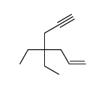 4,4-diethylhept-1-en-6-yne结构式