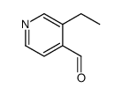 3-ethylpyridine-4-carbaldehyde Structure