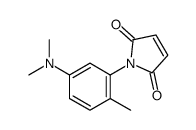 1-[5-(dimethylamino)-2-methylphenyl]pyrrole-2,5-dione Structure