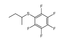 sec-butyl(perfluorophenyl)sulfane结构式