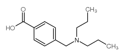 4-[(dipropylamino)methyl]benzoic acid Structure