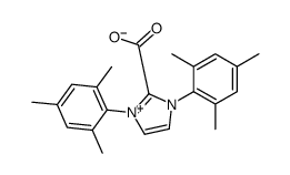 1,3-Dimesitylimidazolium-2-carboxylate Structure