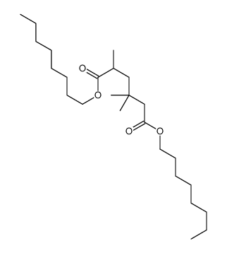 dioctyl 2,4,4-trimethyladipate structure