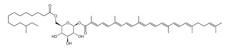 staphyloxanthin结构式