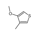 3-methoxy-4-methylthiophene Structure