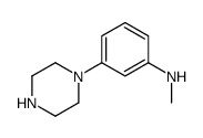 Benzenamine, N-methyl-3-(1-piperazinyl)- (9CI)结构式