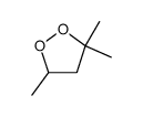 3,3,5-trimethyl-1,2-dioxolane结构式