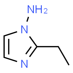 1H-Imidazol-1-amine,2-ethyl-(9CI)结构式