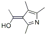 Ethanol, 1-(2,4,5-trimethyl-3H-pyrrol-3-ylidene)- (9CI) structure