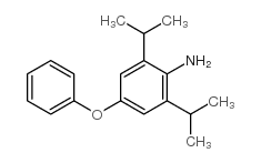 4-phenoxy-2,6-di(propan-2-yl)aniline structure