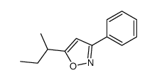 5-butan-2-yl-3-phenyl-1,2-oxazole结构式