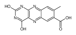 7-carboxylumichrome结构式