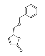 (+)-(R)-5-benzyloxymethylfuran-2(5H)-one Structure