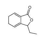 3-ethyl-5,6-dihydro-3H-isobenzofuran-1-one Structure