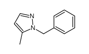 1-benzyl-5-methylpyrazole Structure