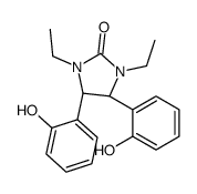 (4R,5R)-1,3-diethyl-4,5-bis(2-hydroxyphenyl)imidazolidin-2-one Structure