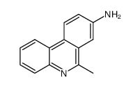 8-amino-6-methylphenanthridine Structure