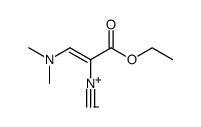 3-Dimethylamino-2-isocyanacrylsaeure-ethylester结构式