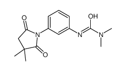 3-[3-(3,3-dimethyl-2,5-dioxopyrrolidin-1-yl)phenyl]-1,1-dimethylurea Structure