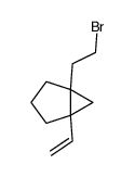 5-(2-bromoethyl)-1-ethenylbicyclo[3.1.0]hexane Structure