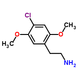 2,5-Dimethoxy-4-chlorophenylethylamine structure
